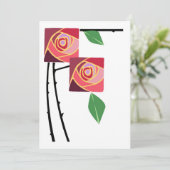 Art Nouveau roses and thorns (Standing Front)