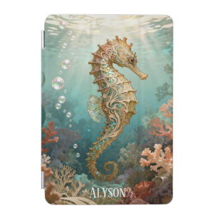 Art Nouveau Sea Horse iPad Mini Cover