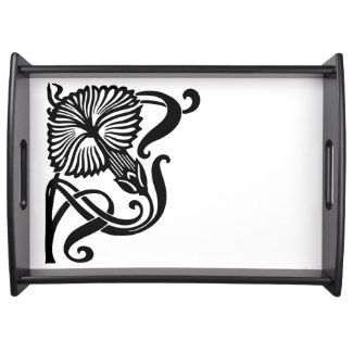 Art Nouveau Serving Tray