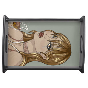 Art Nouveau Serving Tray