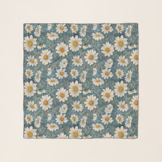 Art Nouveau Shasta Daisies