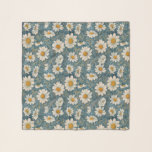 Art Nouveau Shasta Daisies Scarf<br><div class="desc">Bloom with color with this Art Nouveau inspired design featuring yellow and white shasta daisies in the style of the artwork of William Morris.</div>