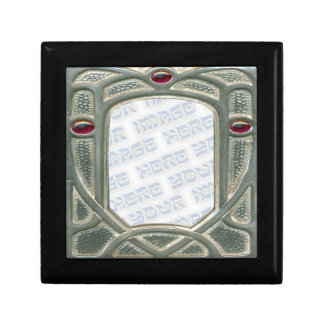 Art Nouveau Silver Frame Treasure Box