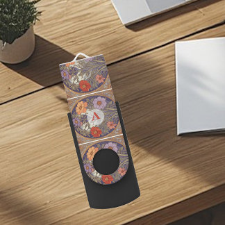 Art Nouveau Spring Meadow Floral Motifs Vintage  Flash Drive