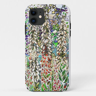 Art Nouveau Stained Glass Tiffany Nature iPhone 11 Case