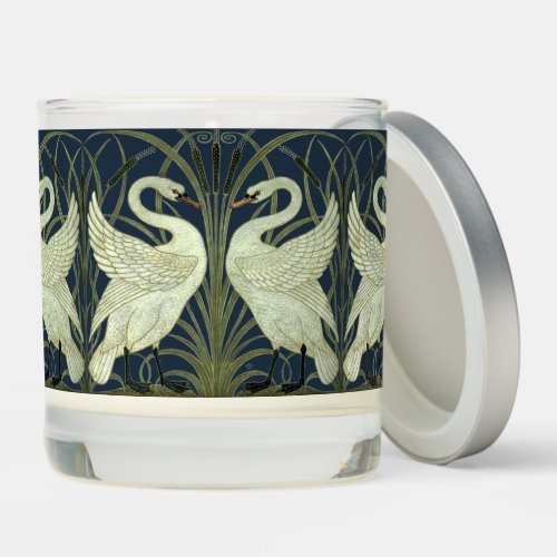 Art Nouveau Swans by Walter Crane Lamp Shade Scented Candle