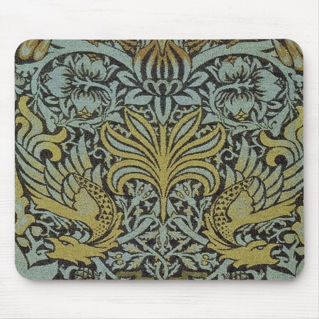 Art Nouveau Tapestry Mousepad (Front)