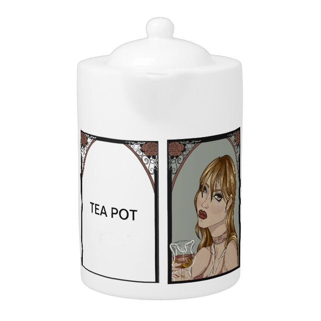 Art Nouveau Teapot (Front)