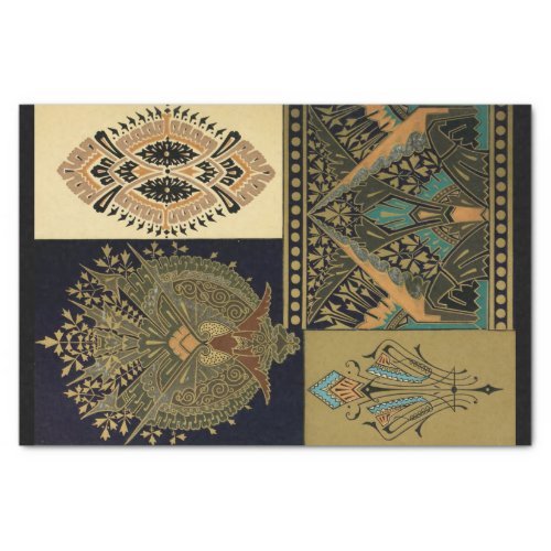 Art nouveau textile pattern Christopher dresser Tissue Paper