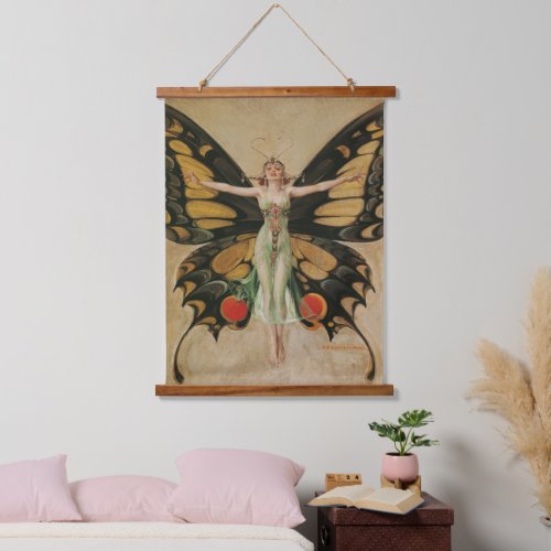 Art Nouveau The Flapper Frank Xavier Leyendecker Hanging Tapestry