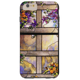 Art Nouveau Tiffany Stained Glass Nature Tough iPhone 6 Plus Case