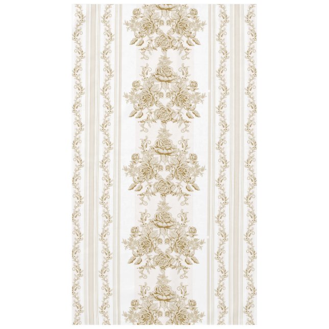 Art nouveau,toile,floral,pattern,beige,chic,elegan tablecloth (Front)