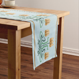 Art Nouveau Tulips Table Runner