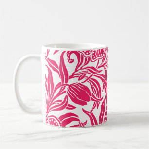 Art Nouveau Vintage Botanical Floral Pattern Coffee Mug
