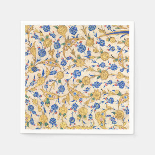 Art Nouveau Vintage Retro Non-Slip Bandana Soup Mu Napkins