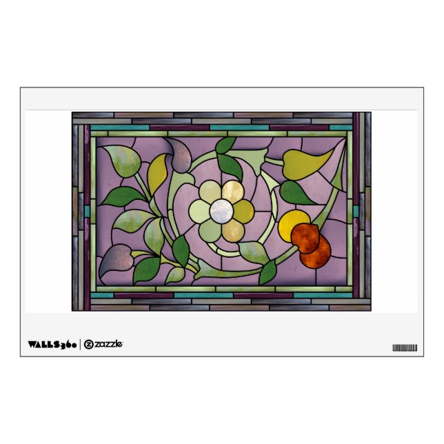 Art Nouveau Wall & Window Decal (Front)