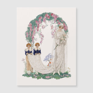 Art Nouveau Wedding Illustration – Vintage Bridal 