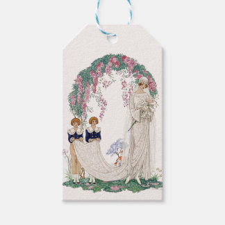 Art Nouveau Wedding Illustration – Vintage Bridal Gift Tags