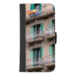 Art Nouveau Windows - Barcelona, Spain iPhone 8/7 Plus Wallet Case