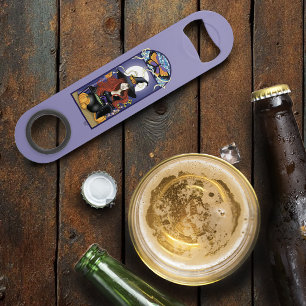 Art Nouveau Witch Bar Key