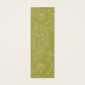 Art Nouveau Woman Bookmark (Back)