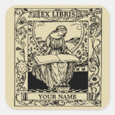 Art Nouveau Vintage Ex Libris Bookplate Labels