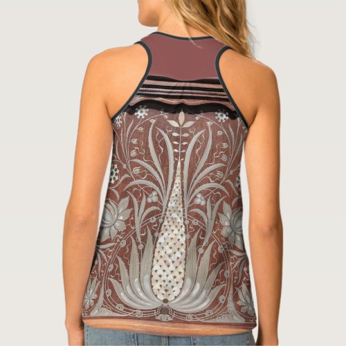 Art Nouveau wood work beautiful original belle e Tank Top