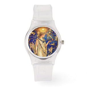 Art Nouveau Zodiac Goddess Celestial Illustration  Watch