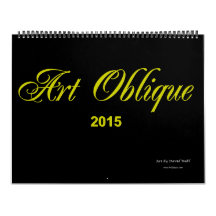Art Oblique 2015 Calendar