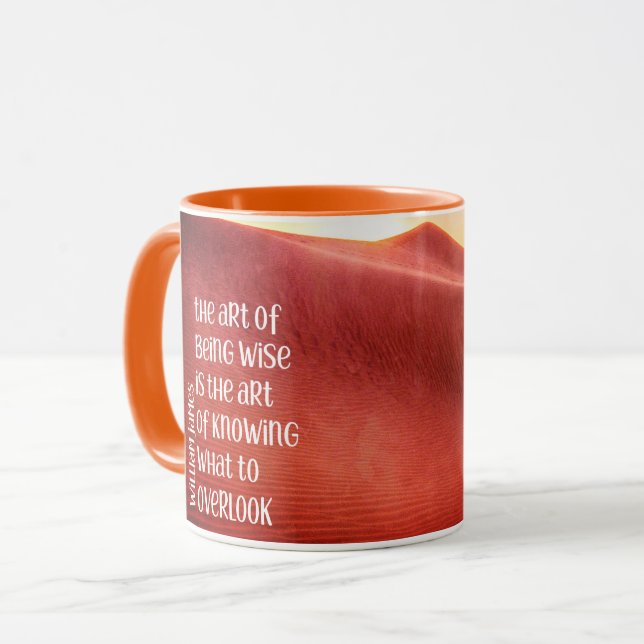 Art of Being Wise Custom Mug (Front Left)