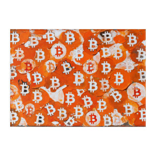 Art of Bitcoin (#1) oil painting