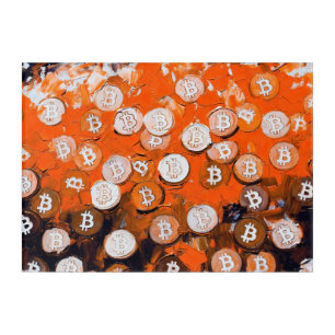 Art of Bitcoin (#2) oil painting