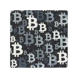 Art of Bitcoin (BW #3) oil painting