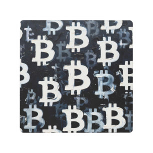 Art of Bitcoin (BW #5) oil painting