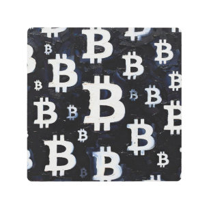 Art of Bitcoin (BW #8) oil painting