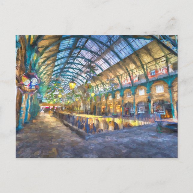 Art Of Covent Garden Postcard (Front)