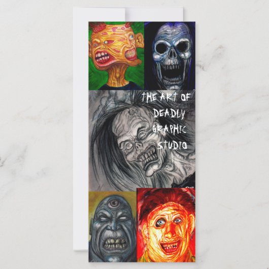 ART OF DEADLY GRAPHIC STUDIO ART CARD (Front)