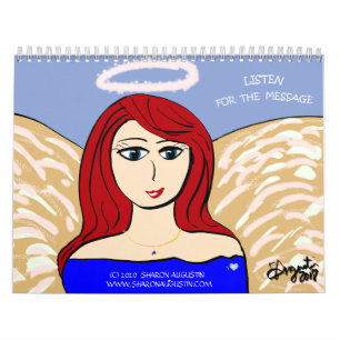 ART OF ENCOURAGEMENT LISTEN FOR THE MESSAGE ANGEL CALENDAR