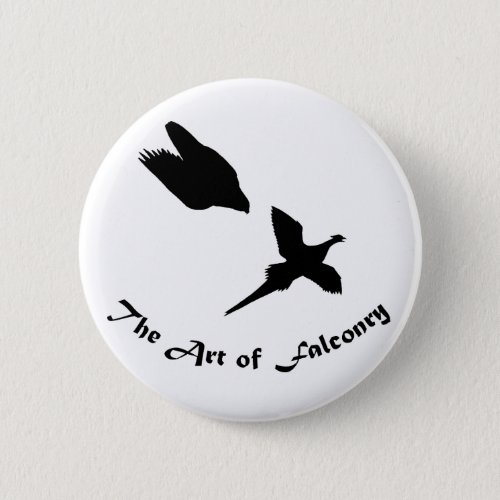 Art of Falconry_ Peregrine Falcon Button