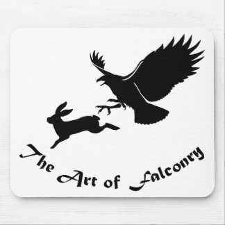 Art of Falconry - Red Tail Hawk Mouse Pad