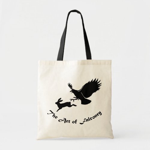 Art of Falconry _ Red Tail Hawk Tote Bag