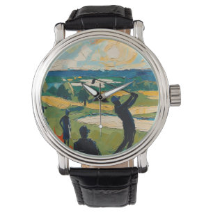 Art of Golf (#2) oil painting Watch