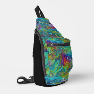 Art of Image Abstraction - seamless pattern 2 Sling Bag