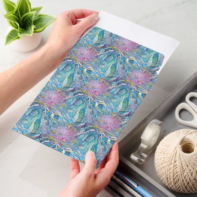 Art of Image Abstraction - seamless pattern 4 Envelope Mailers (Desk)