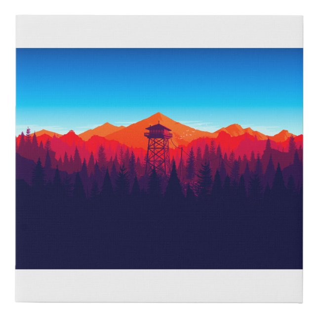 art of life  faux canvas print (Front)