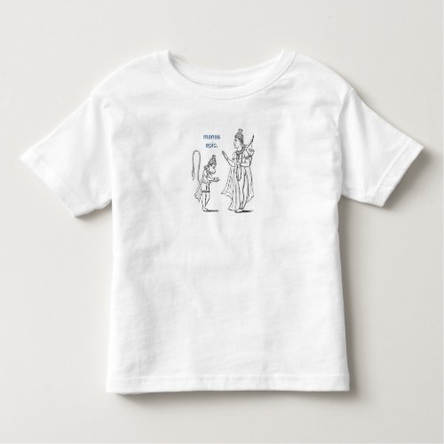 Art of manas epic Toddler Jersey T_shirts