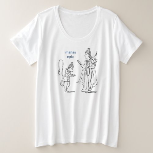 Art of manas epic womens plus size T_shirts