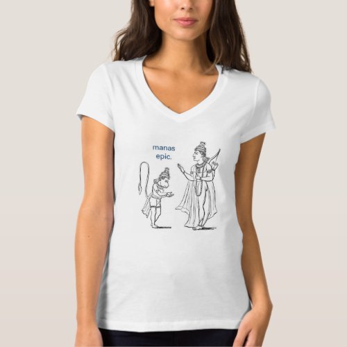 Art of manas epic womens V_neck T_shirts