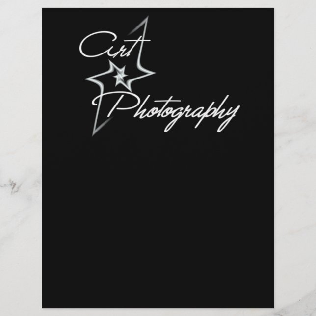 Art of photography flyer (Front)