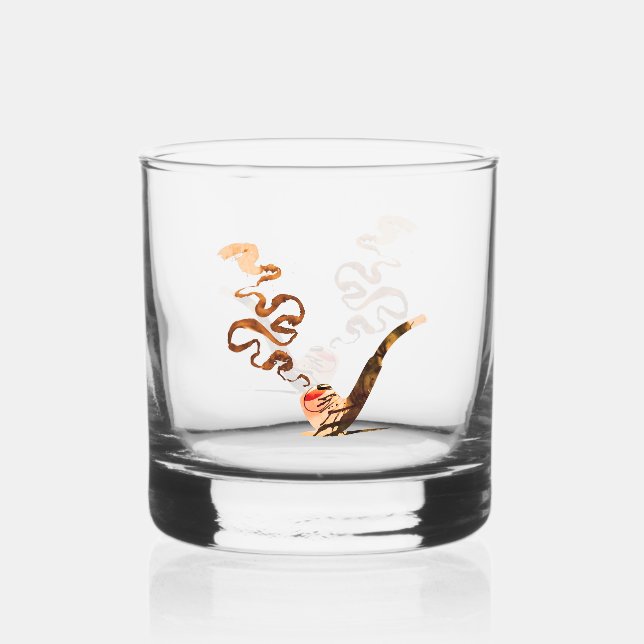 Art of Pipe Smoking 1 Whiskey Glass (Front)